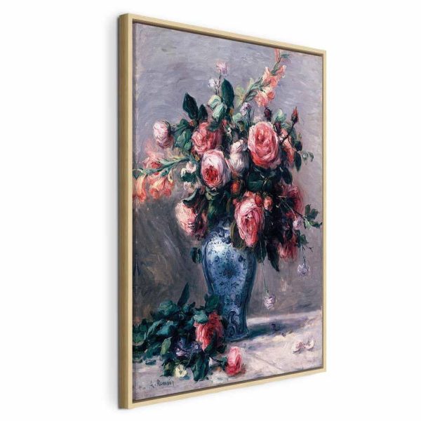 Tableau - Pierre-Auguste Renoir – Vase of Roses