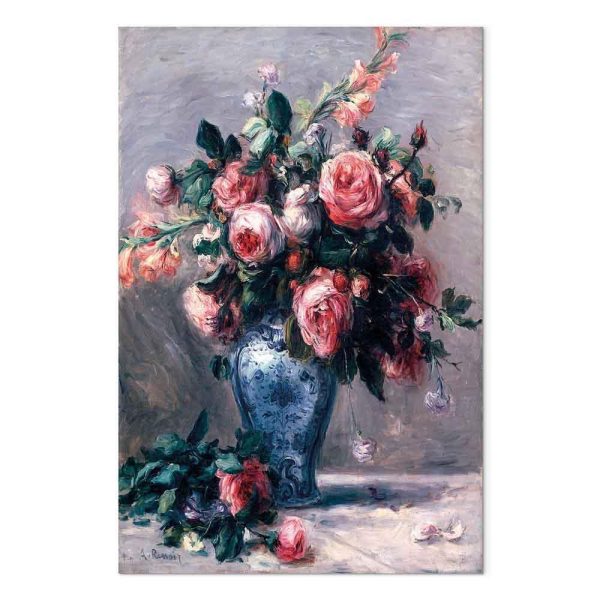 Tableau - Pierre-Auguste Renoir – Vase of Roses