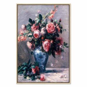 Tableau - Pierre-Auguste Renoir – Vase of Roses