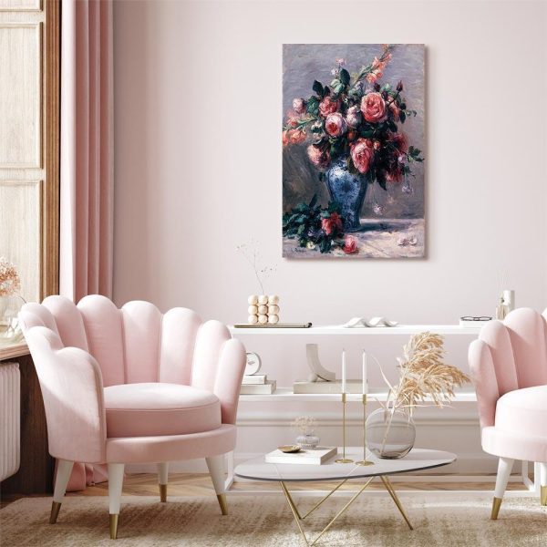 Tableau - Pierre-Auguste Renoir – Vase of Roses