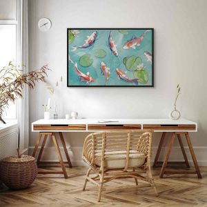 Tableau - Pond in Japan