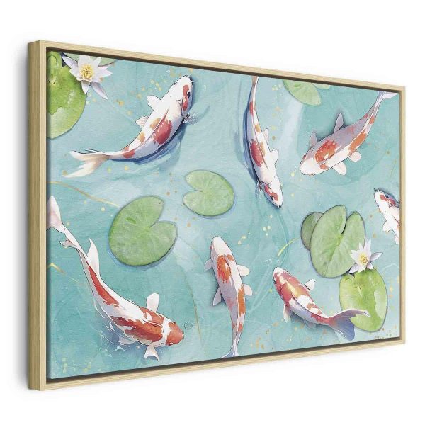 Tableau - Pond in Japan