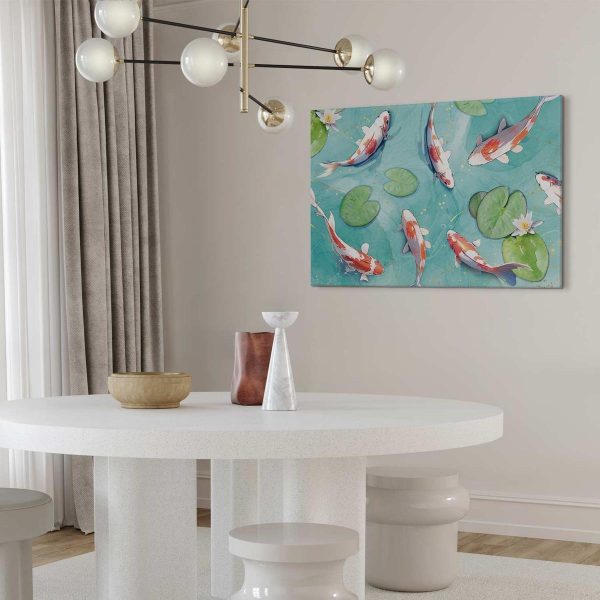 Tableau - Pond in Japan