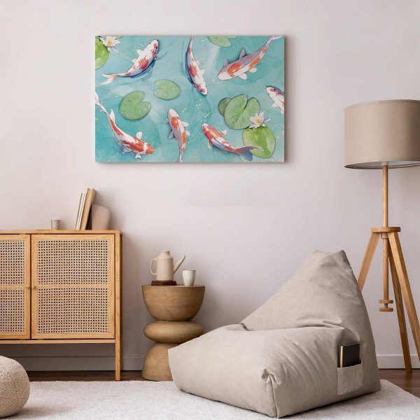 Tableau - Pond in Japan