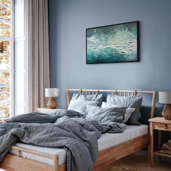 Tableau - School of small fish