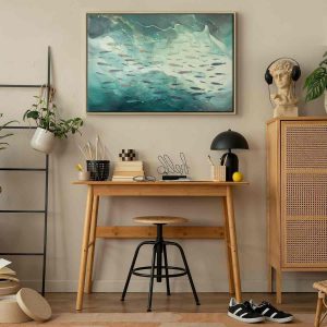 Tableau - School of small fish