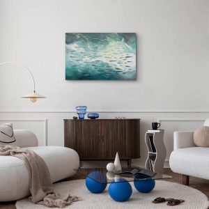 Tableau - School of small fish