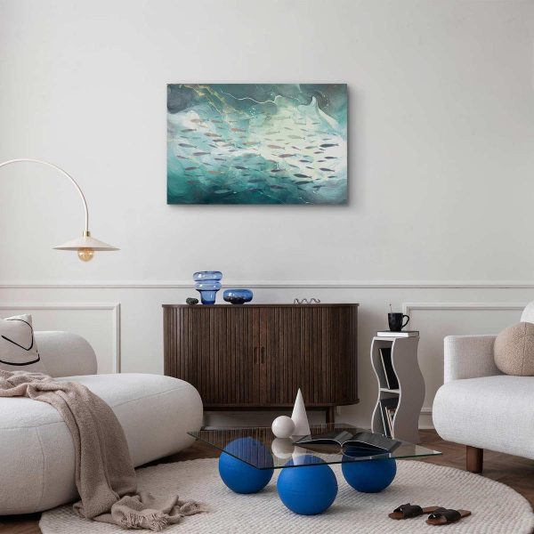 Tableau - School of small fish