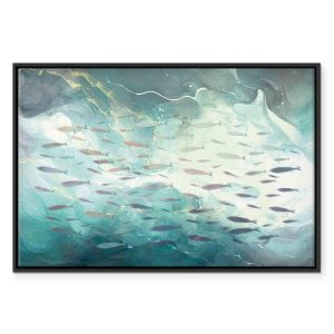 Tableau - School of small fish