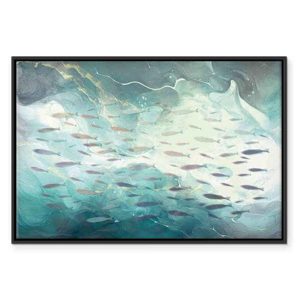 Tableau - School of small fish