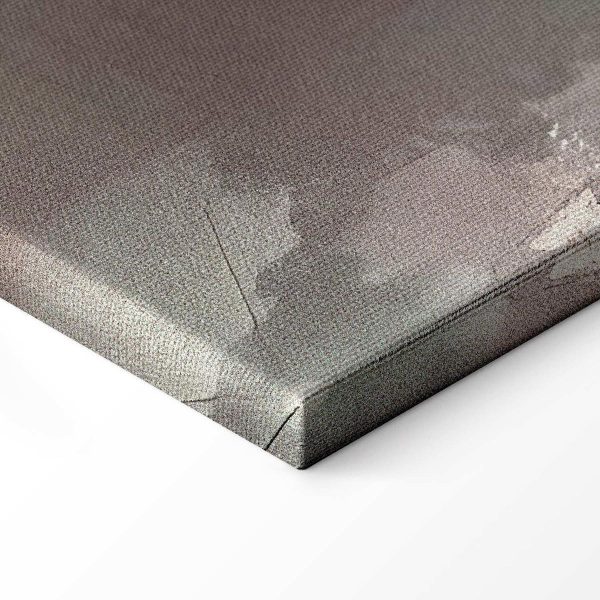 Tableau - Spring composition – transparencies and forms in watercolor style