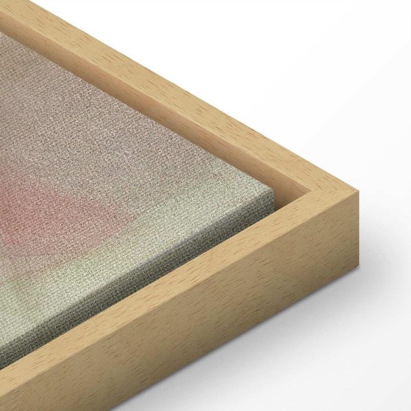 Tableau - Spring composition – transparencies and forms in watercolor style