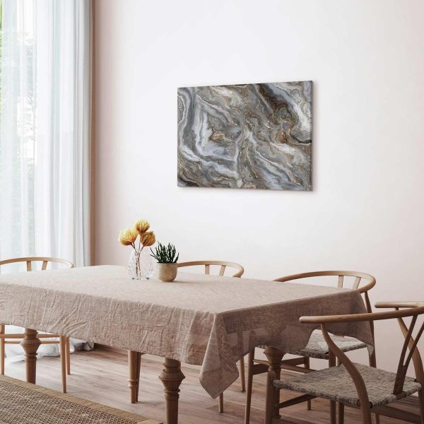 Tableau - Stone abstractions – marble structures in neutral shades