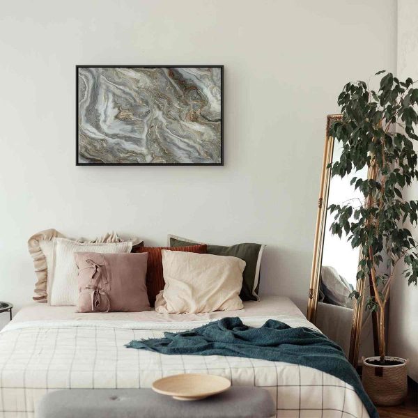 Tableau - Stone abstractions – marble structures in neutral shades