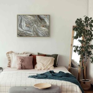 Tableau - Stone abstractions – marble structures in neutral shades