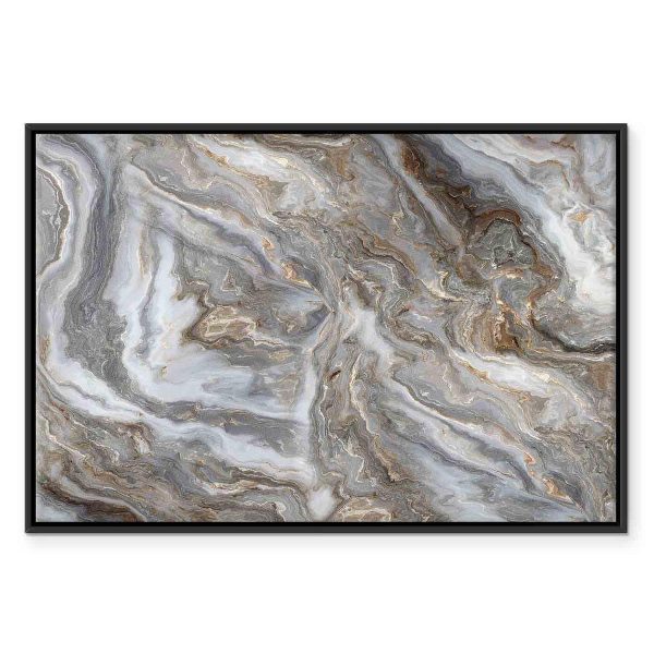 Tableau - Stone abstractions – marble structures in neutral shades