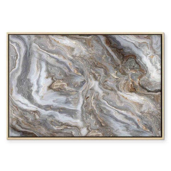 Tableau - Stone abstractions – marble structures in neutral shades