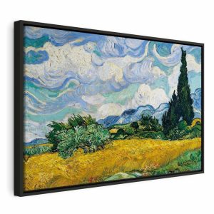 Tableau - Vincent Van Gogh – Wheat Field with Cypresses
