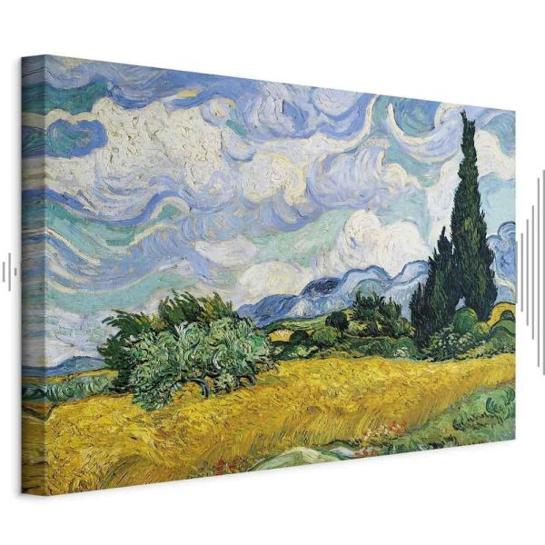 Tableau - Vincent Van Gogh – Wheat Field with Cypresses Tableau - Vincent Van Gogh – Wheat Field with Cypresses