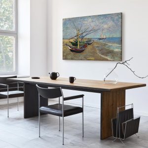 Tableau - Vincent van Gogh – Fishing Boats on the Beach
