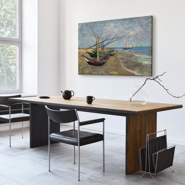 Tableau - Vincent van Gogh – Fishing Boats on the Beach