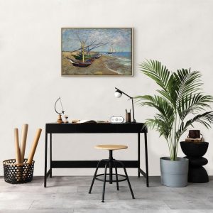 Tableau - Vincent van Gogh – Fishing Boats on the Beach