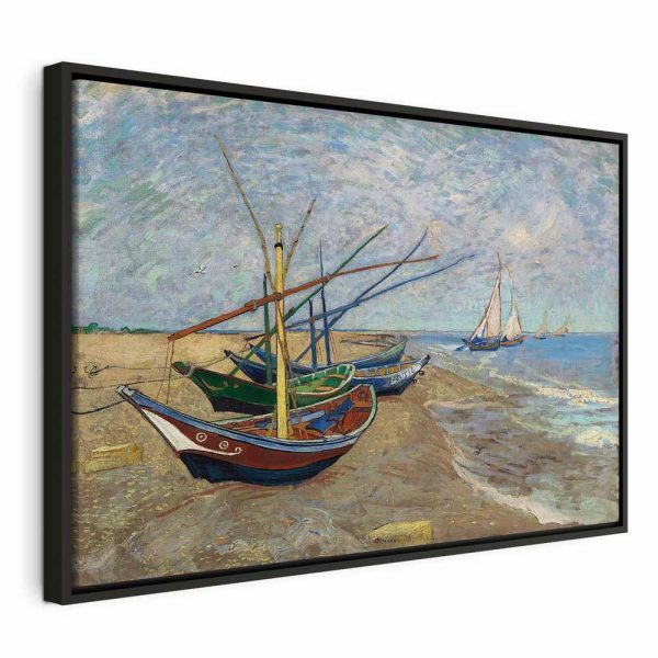 Tableau - Vincent van Gogh – Fishing Boats on the Beach