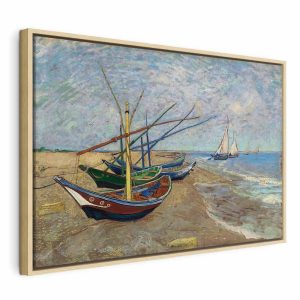 Tableau - Vincent van Gogh – Fishing Boats on the Beach