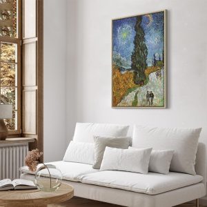 Tableau - Vincent van Gogh – Road with Cypress and Star