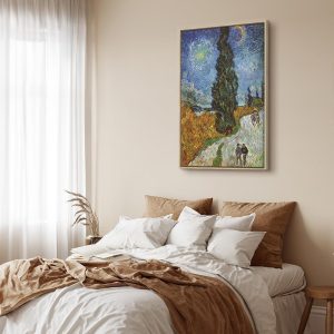 Tableau - Vincent van Gogh – Road with Cypress and Star