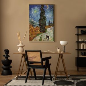 Tableau - Vincent van Gogh – Road with Cypress and Star