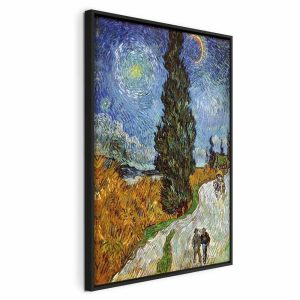 Tableau - Vincent van Gogh – Road with Cypress and Star