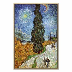 Tableau - Vincent van Gogh – Road with Cypress and Star