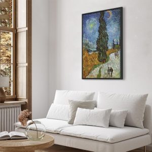 Tableau - Vincent van Gogh – Road with Cypress and Star