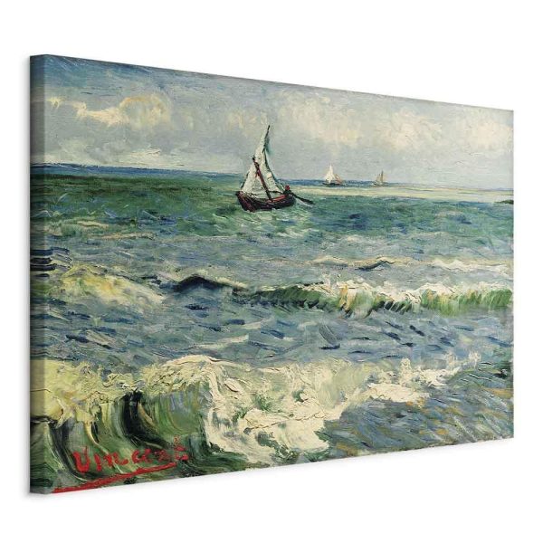 Tableau - Vincent van Gogh – Seascape at Saintes-Maries Tableau - Vincent van Gogh – Seascape at Saintes-Maries