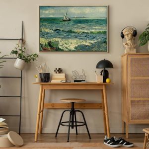 Tableau - Vincent van Gogh – Seascape at Saintes-Maries