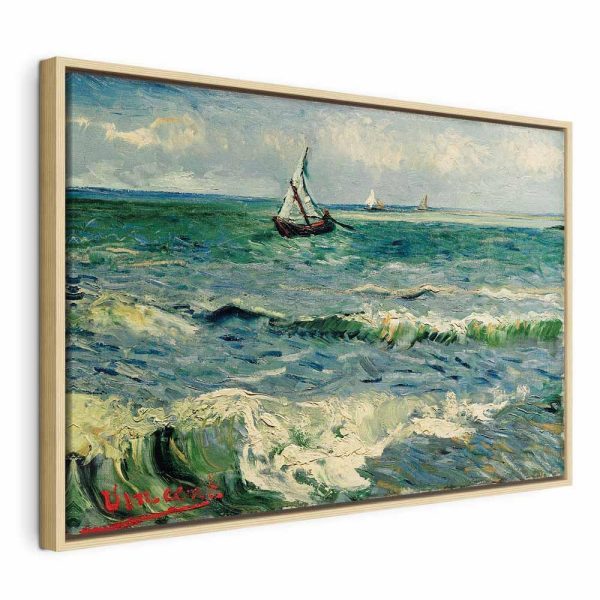 Tableau - Vincent van Gogh – Seascape at Saintes-Maries