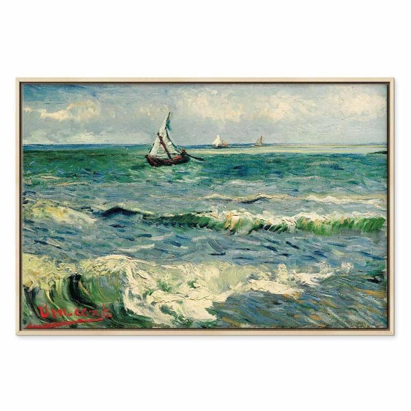 Tableau - Vincent van Gogh – Seascape at Saintes-Maries