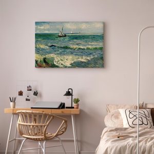 Tableau - Vincent van Gogh – Seascape at Saintes-Maries