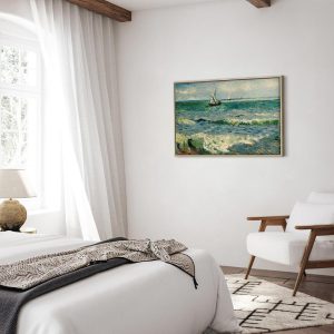 Tableau - Vincent van Gogh – Seascape at Saintes-Maries