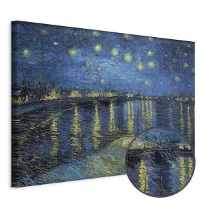 Tableau - Vincent van Gogh – Starry Night Over the Rhône
