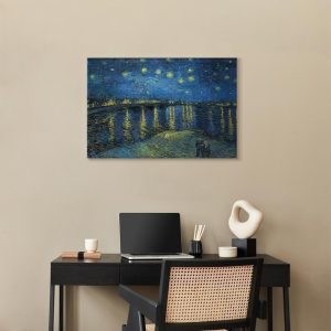 Tableau - Vincent van Gogh – Starry Night Over the Rhône