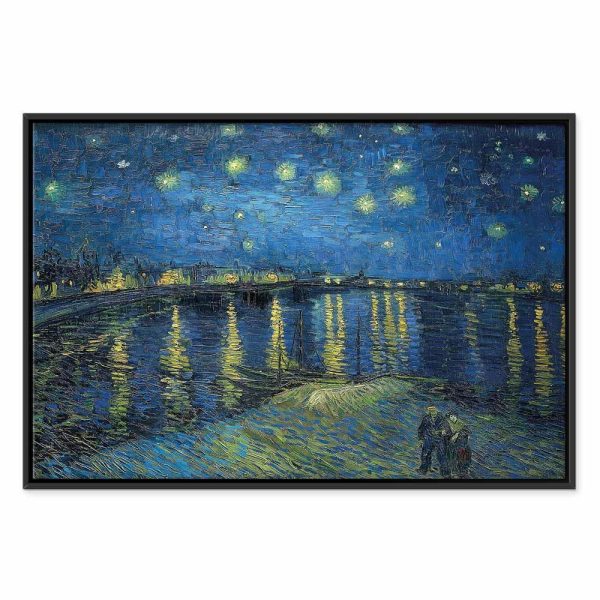 Tableau - Vincent van Gogh – Starry Night Over the Rhône