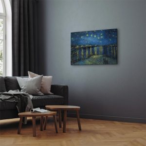 Tableau - Vincent van Gogh – Starry Night Over the Rhône