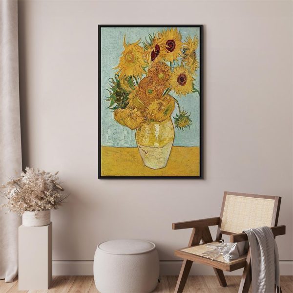 Tableau - Vincent van Gogh – Still Life: A Vase With Twelve Sunflowers III