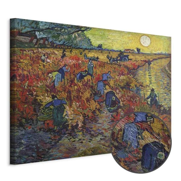 Tableau - Vincent van Gogh – The Red Vineyard Tableau - Vincent van Gogh – The Red Vineyard