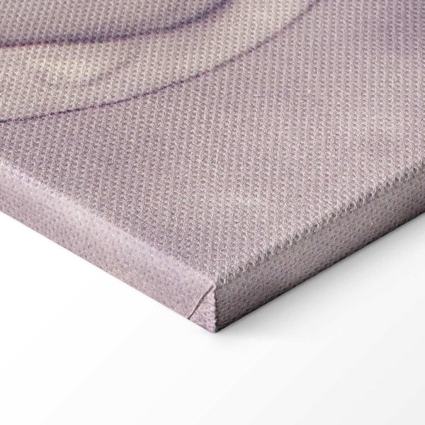 Tableau - Watercolour abstraction - powder pink marble with gold accents