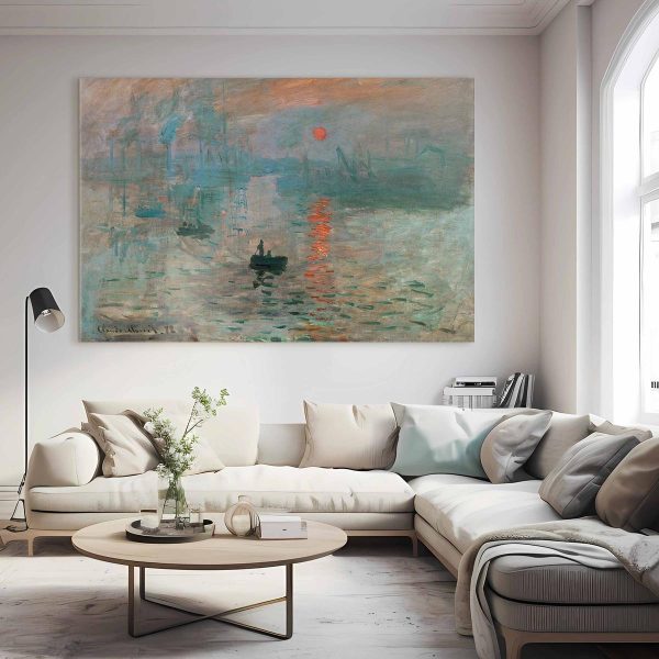 Tableau XXL - Claude Monet – Impression, Sunrise