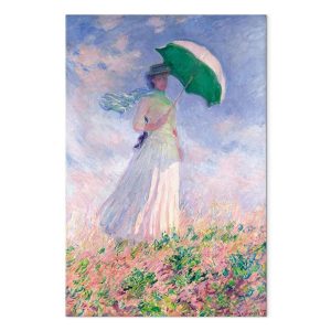 Tableau XXL - Claude Monet – Woman with a Parasol, facing right