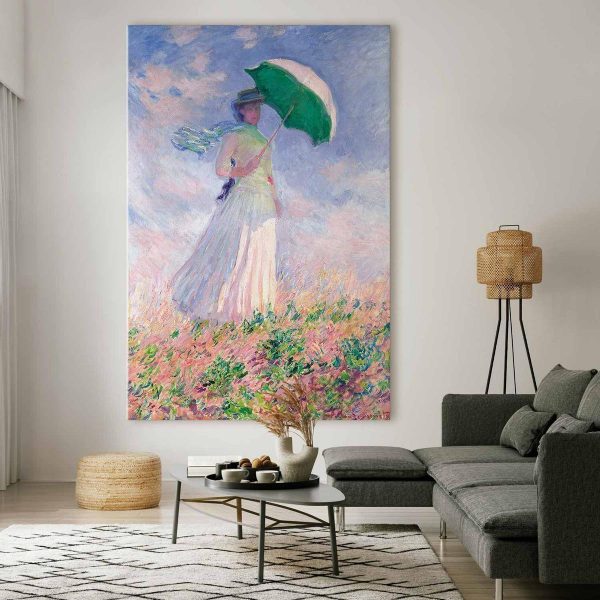 Tableau XXL - Claude Monet – Woman with a Parasol, facing right